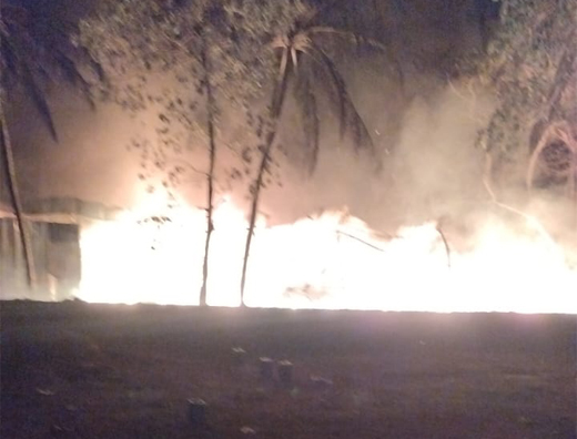 Jappinamogaru fire